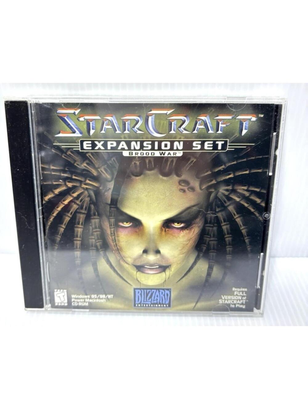 StarCraft Brood War Expansion PC Game Classic RTS Blizzard Vintage GUC